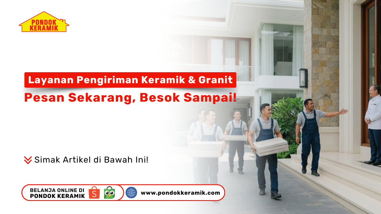 Layanan Pengiriman Keramik & Granit Cepat di Surabaya: Pesan Sekarang, Sampai Besoknya