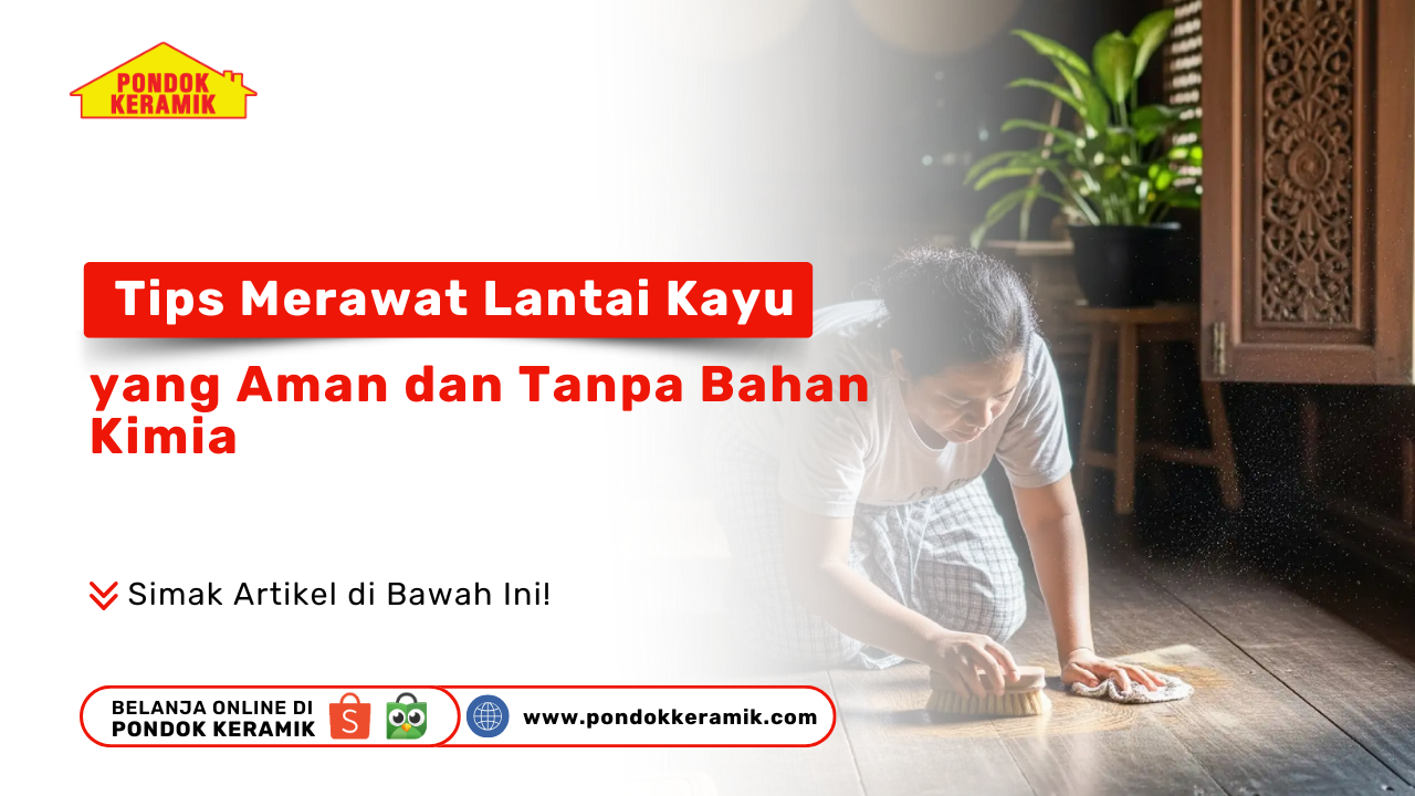Tips Merawat Lantai Kayu yang Aman dan Tanpa Bahan Kimia