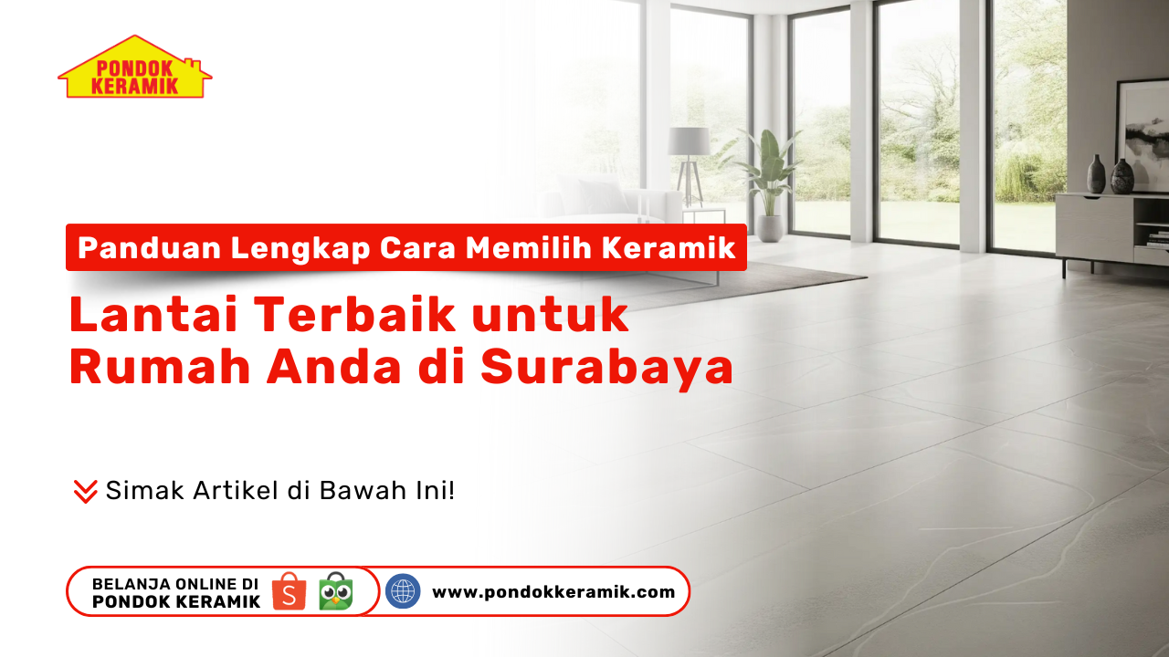 Panduan Lengkap: Cara Memilih Keramik Lantai Terbaik untuk Rumah Anda di Surabaya