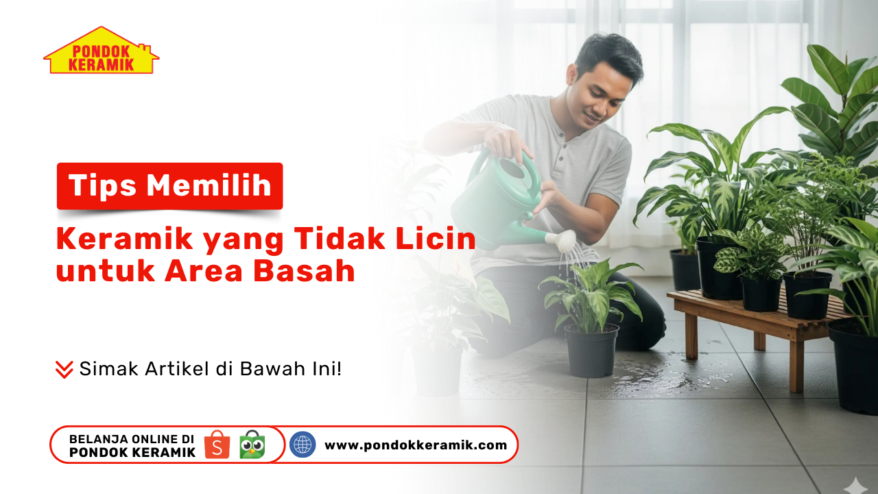 Tips Memilih Keramik yang Tidak Licin untuk Area Basah