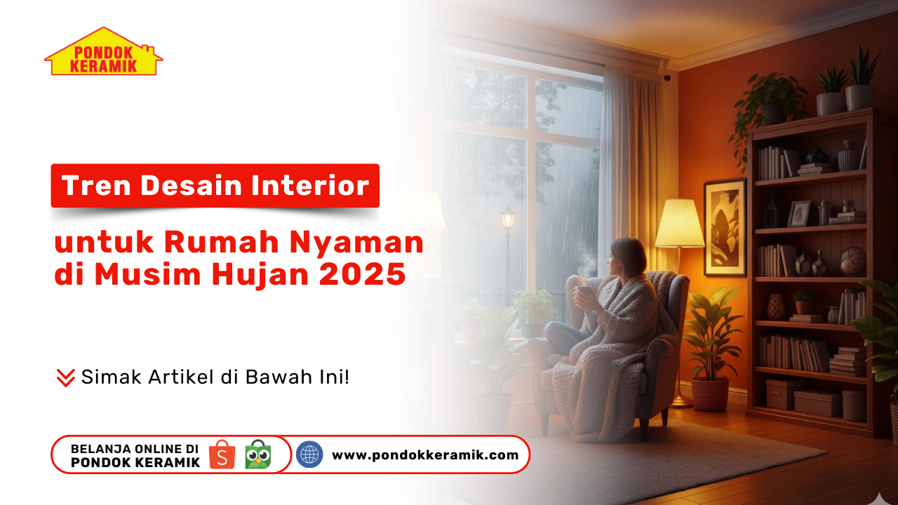 Tren Desain Interior untuk Rumah Nyaman di Musim Hujan 2025