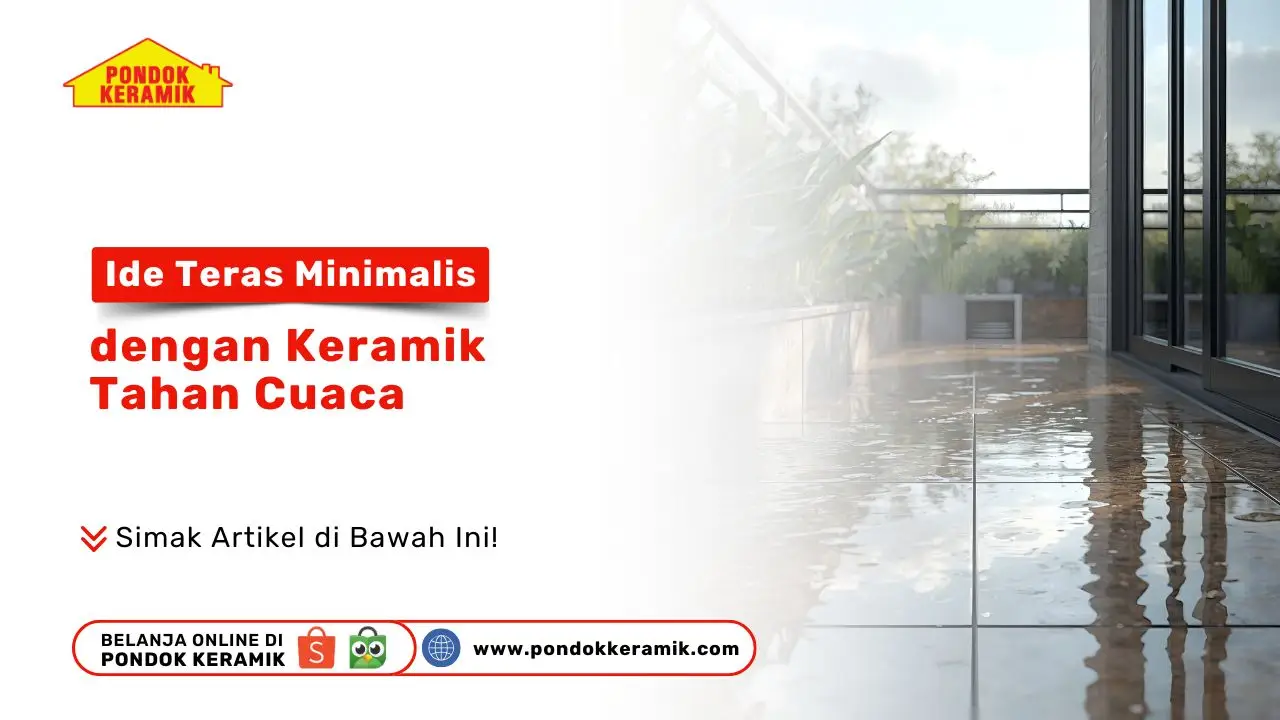 Inspirasi Desain: Ide Teras Minimalis dengan Keramik Tahan Cuaca