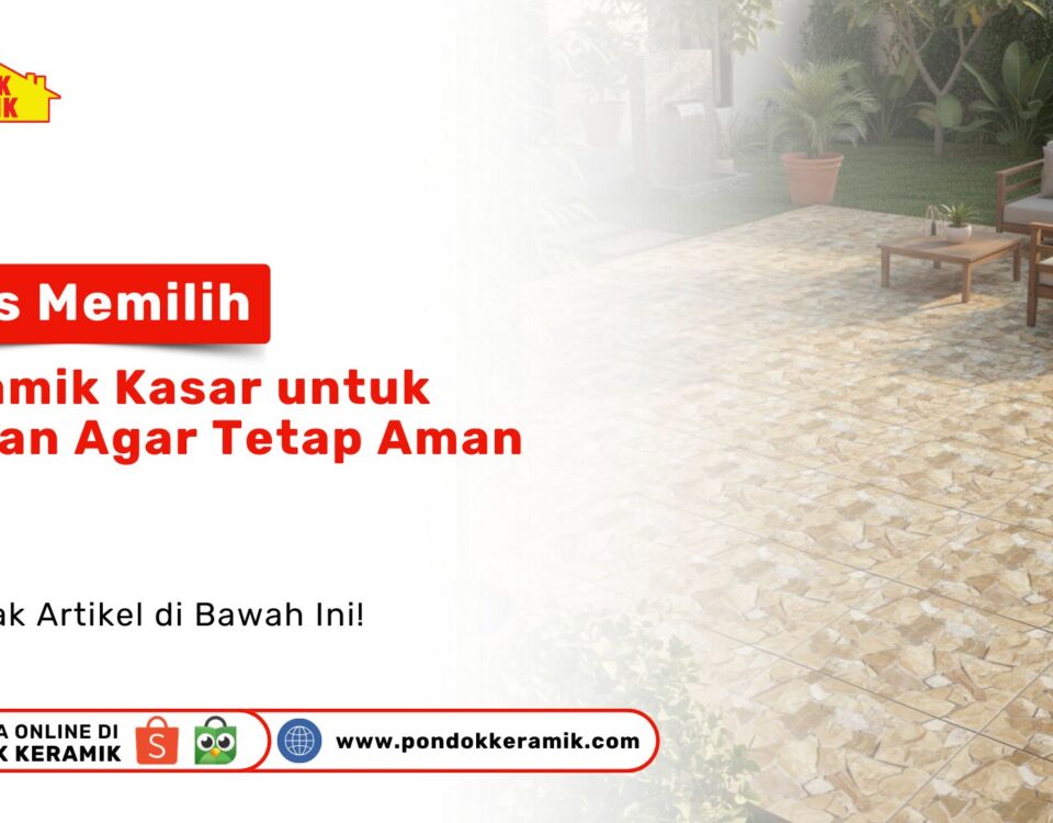 Keramik Kasar untuk Taman Agar Tetap Aman PONDOKKERAMIK