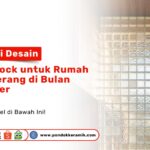 Inspirasi Desain Glass Block Pondok Keramik