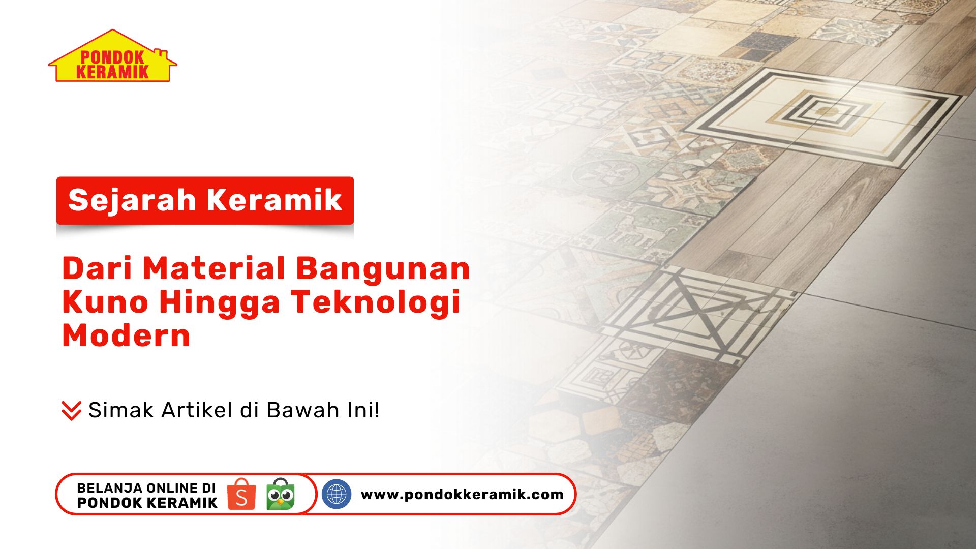 Sejarah Keramik: Dari Material Bangunan Kuno Hingga Teknologi Modern