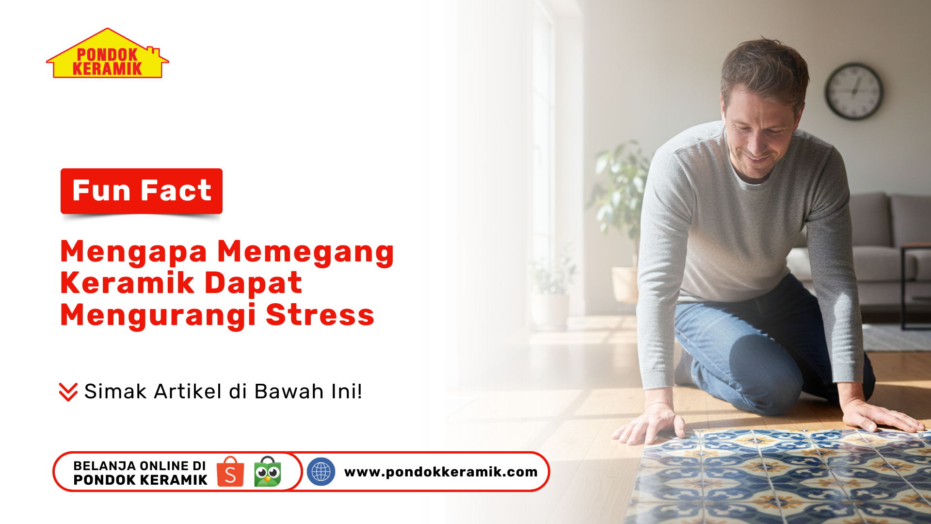 Mengapa Memegang Keramik Dapat Mengurangi Stress