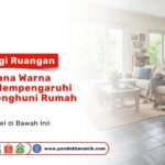 Tampilan ruang keluarga yang nyaman sebagai ilustrasi Psikologi Ruangan: Bagaimana Warna Lantai Mempengaruhi Mood Penghuni Rumah