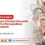 Sepasang suami istri sedang menceritakan kisah tentang Cerita Sukses Renovasi Rumah subsidi mereka di dalam Toko Bababa