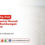 Tampilan lantai granit abu-abu dengan Granit Big Slab: Solusi Lantai Mewah dengan Sambungan Nat Minim