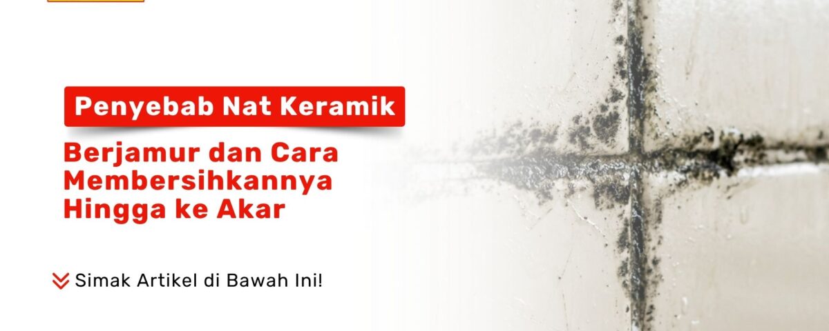 Tampilan flek hitam kotor pada artikel Penyebab Nat Keramik Berjamur di sudut kamar mandi Toko Pondok Keramik