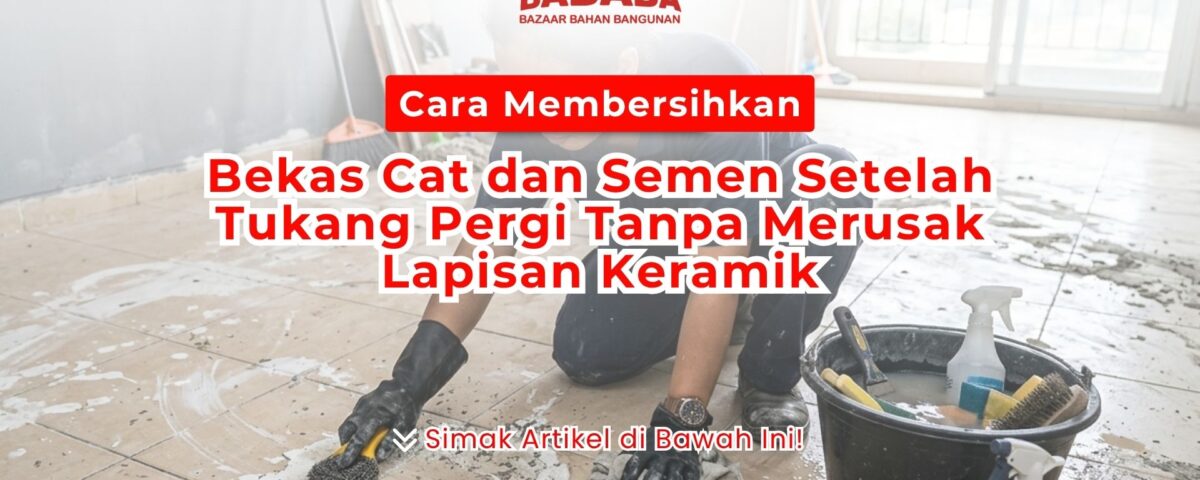 Seorang wanita menggunakan sarung tangan sedang mempraktikkan Cara Menambal Goresan Halus pada Granit Agar Kembali Mulus di meja dapur Toko Pondok Keramik